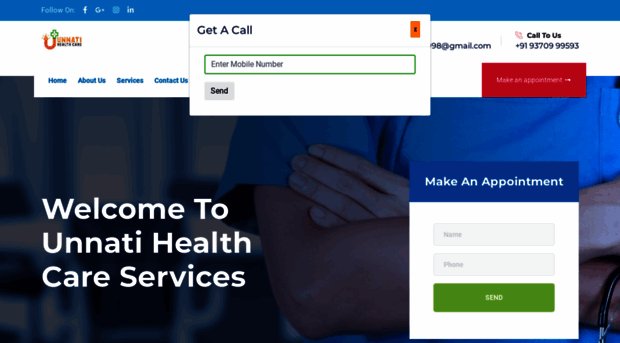 unnatihealthcareservice.com