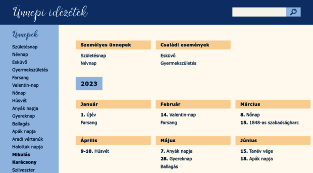 unnepi-idezetek.hu