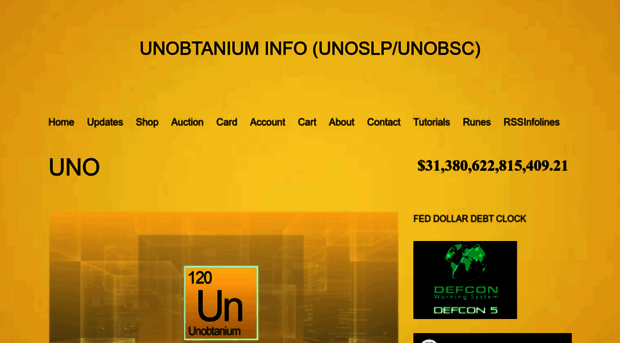 unobtanium.info