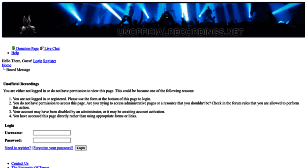 unofficialrecordings.net
