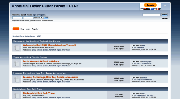 unofficialtaylorguitarforum.com