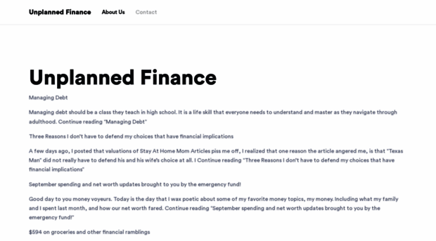 unplannedfinance.com