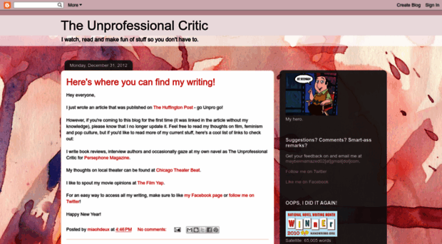 unprofessionalcritic.blogspot.com