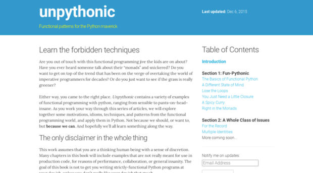 unpythonic.com