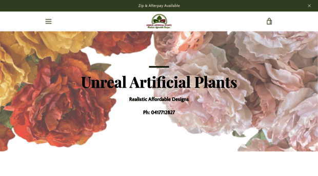 unrealartificialplants.com