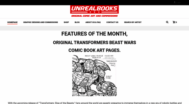 unrealbooks.com