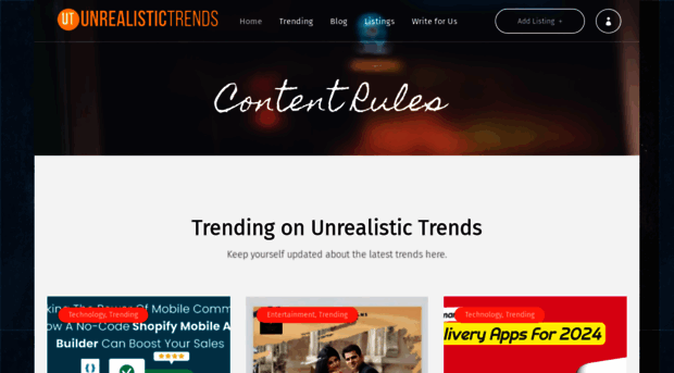 unrealistictrends.com