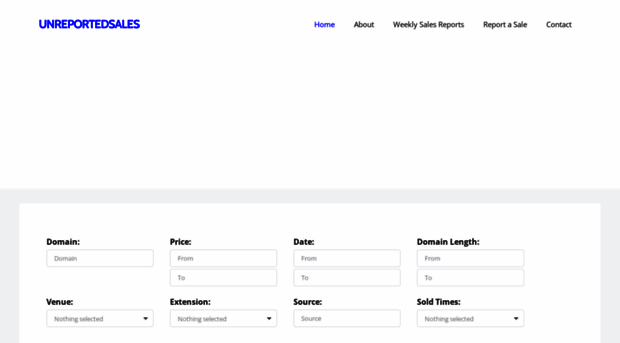 unreportedsales.com