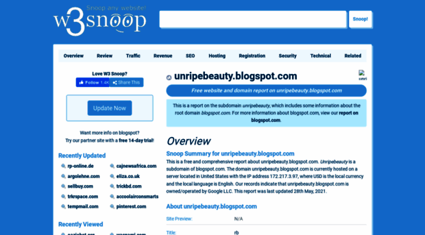 unripebeauty.blogspot.com.w3snoop.com