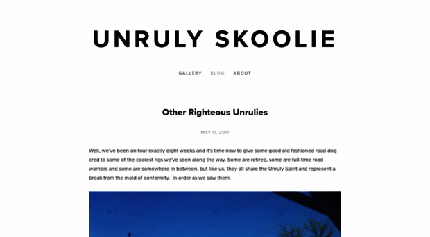 unrulyskoolie.com