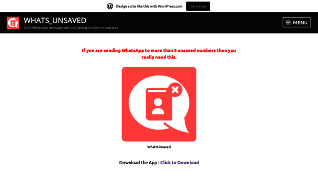 unsavedcontactswhatsapp.wordpress.com