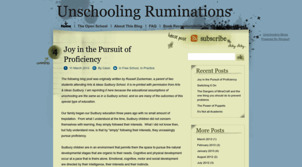 unschoolingblog.com