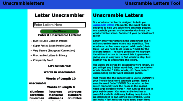 unscrambleletters.us