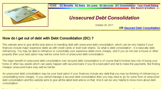 unsecured-debt-consolidation-loans.com