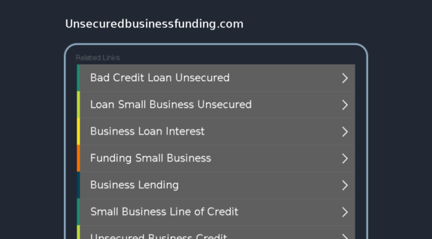 unsecuredbusinessfunding.com