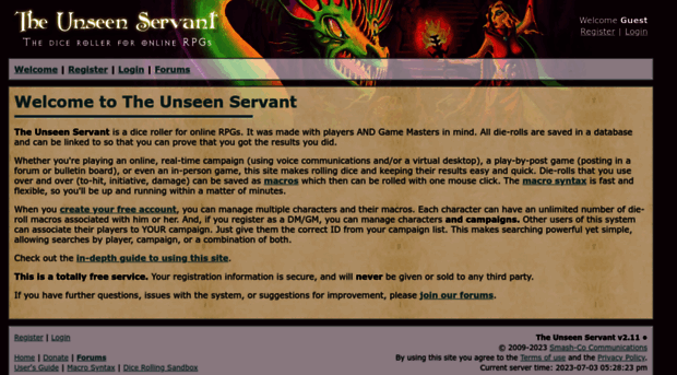 unseenservant.com