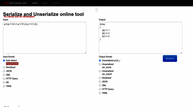 unserialize.me