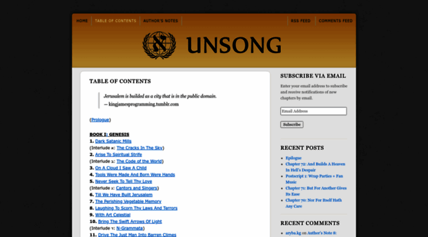 unsongbook.com