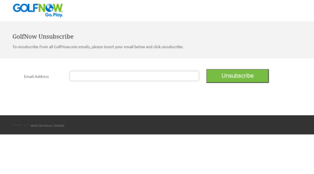 unsubscribe.golfnow.com