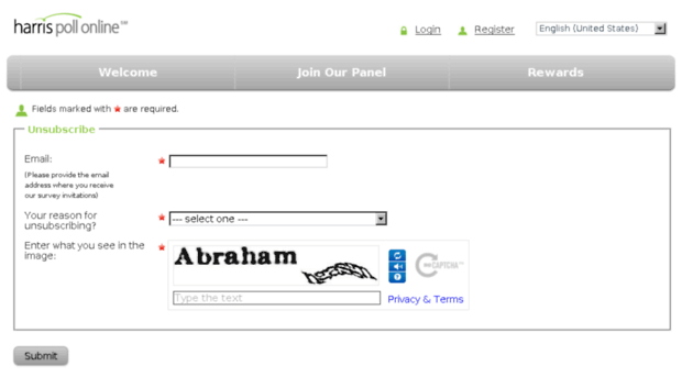 unsubscribe.harrispollonline.com