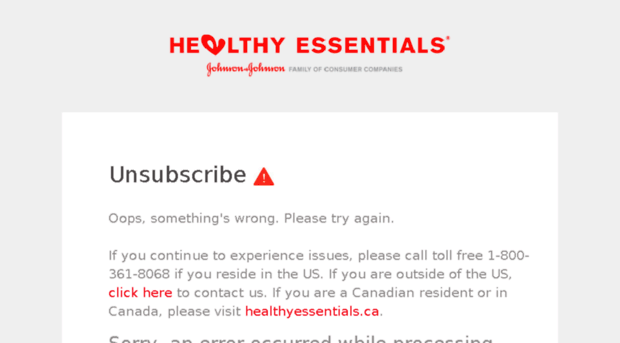 unsubscribe.healthyessentials.com