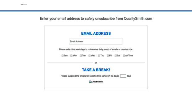 unsubscribe.qualitysmith.com