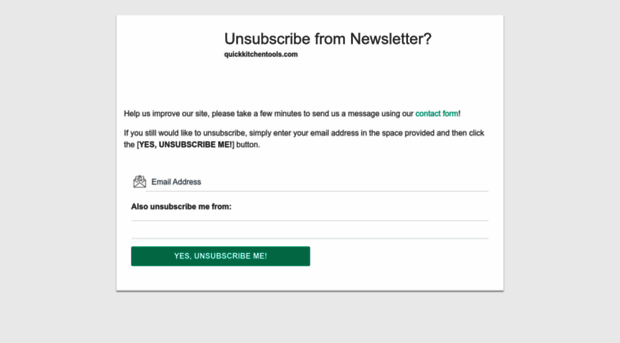 unsubscribe.quickkitchentools.com