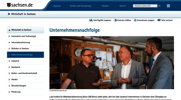 unternehmensnachfolge.sachsen.de