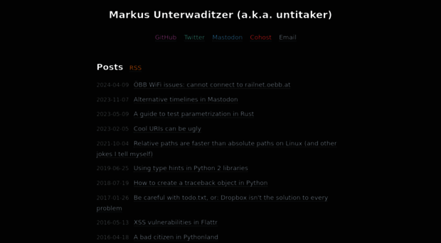 unterwaditzer.net