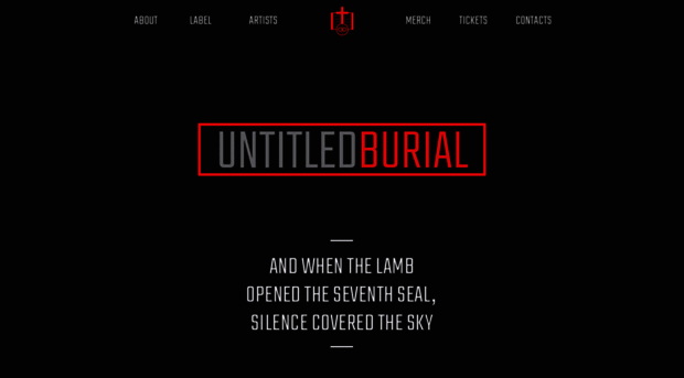 untitledburial.com