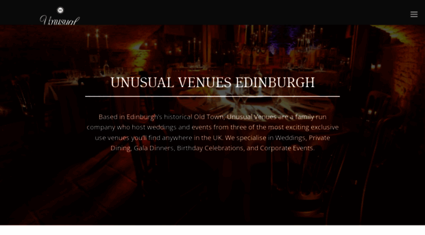 unusualvenuesedinburgh.com