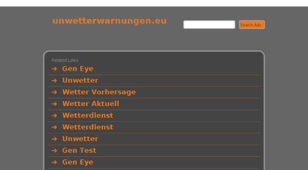 unwetterwarnungen.eu