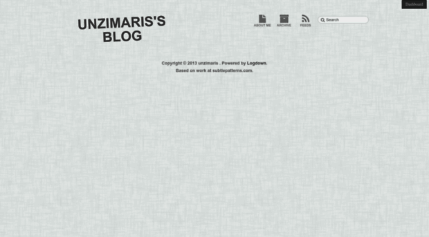 unzimaris-blog.logdown.com