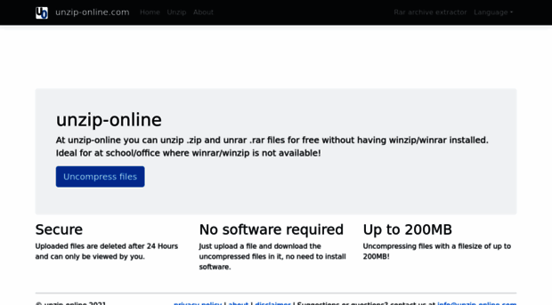 unzip-online.com