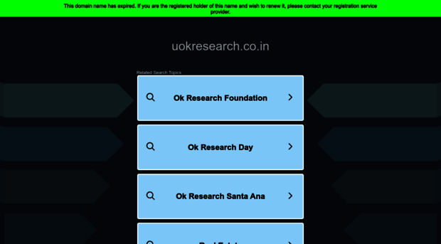 uokresearch.co.in