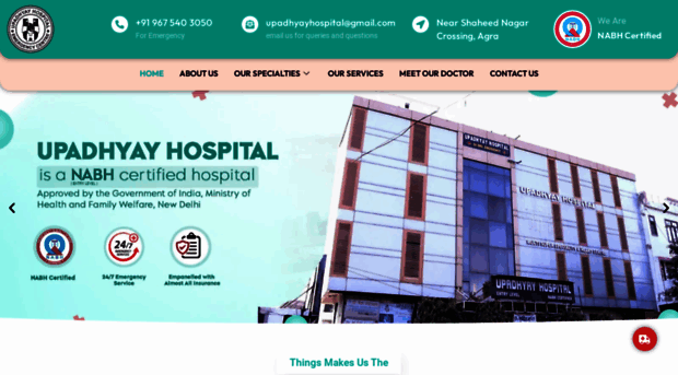 upadhyayhospital.co.in