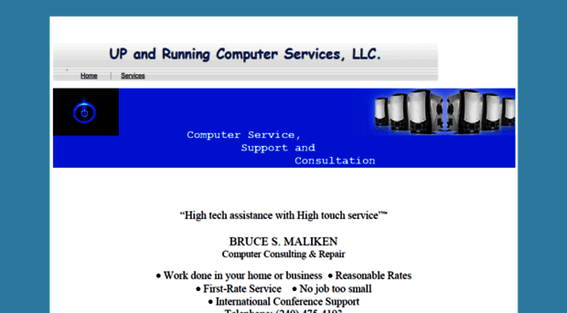 upandrunningcomputerservices.com