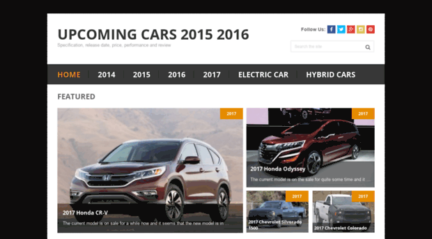 upcomingcars2016.com