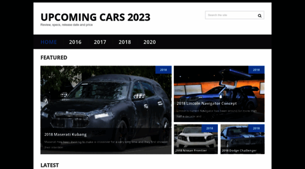 upcomingcars2017.com