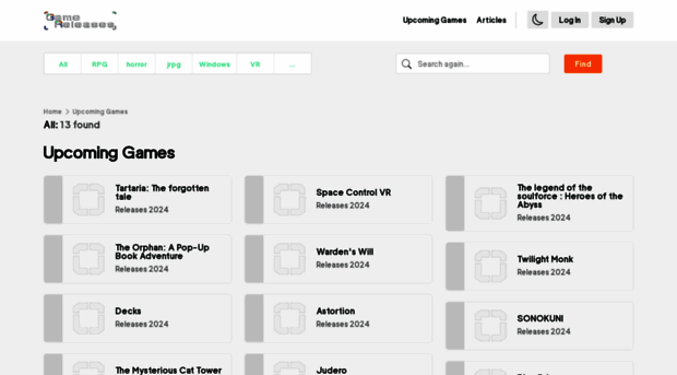 upcominggames.com