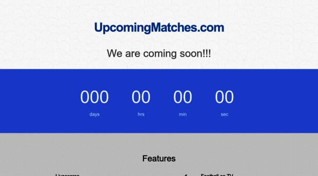 upcomingmatches.com