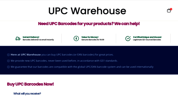 upcwarehouse.com