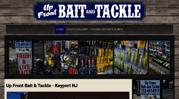 upfrontbaitandtackle.com