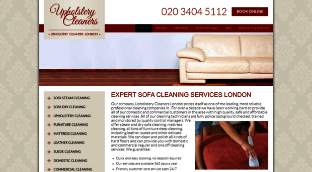 upholsterycleanerslondon.co.uk