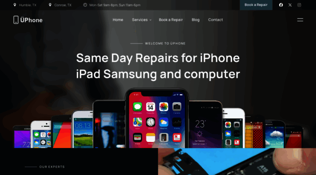 uphonerepair.com