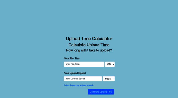 uploadtimecalculator.com