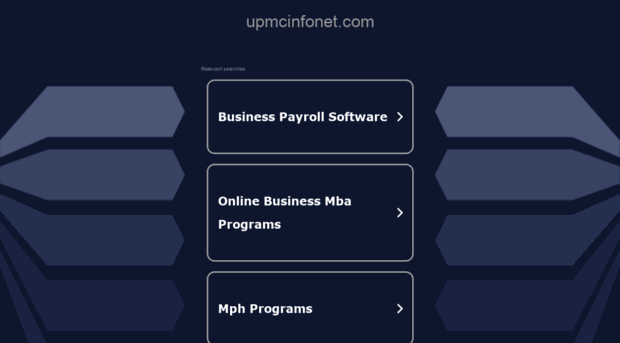 upmcinfonet.com