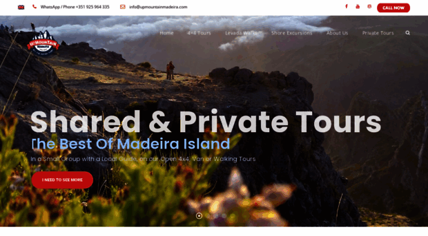 upmountainmadeira.com