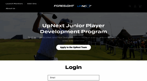 upnext.foresightsports.com