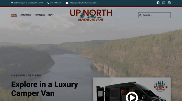upnorthadventurevans.com